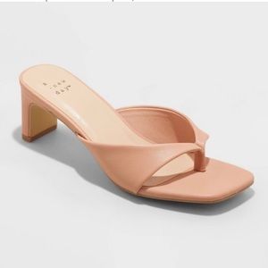 Women's Annette Heels - A New Day™ Taupe 8